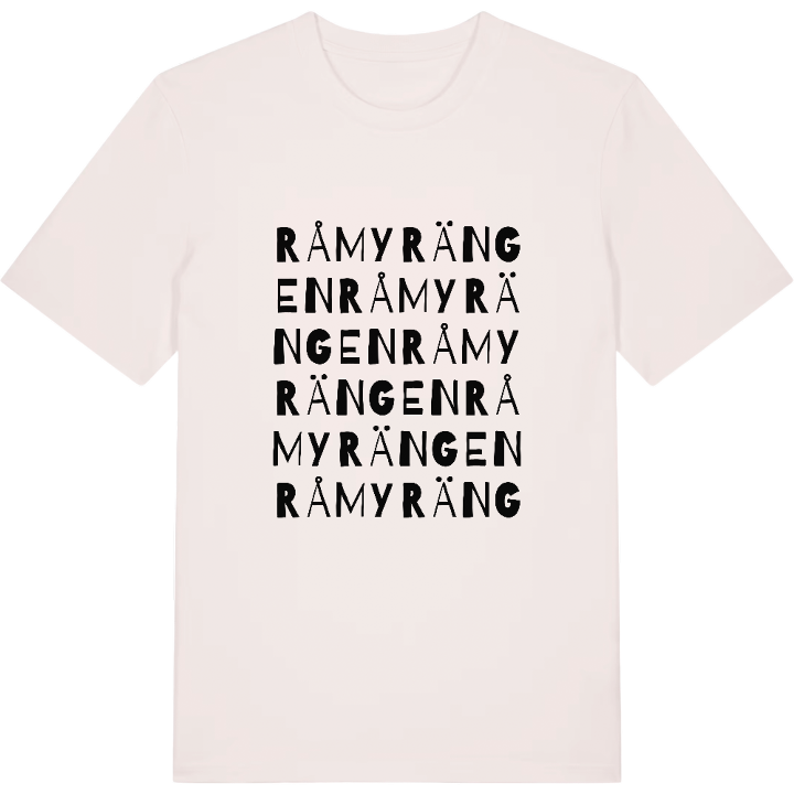 Råmyrängen ordlek t-shirt – t-shirt från PinShirt