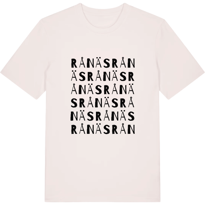 Rånäs ordlek t-shirt – t-shirt från PinShirt