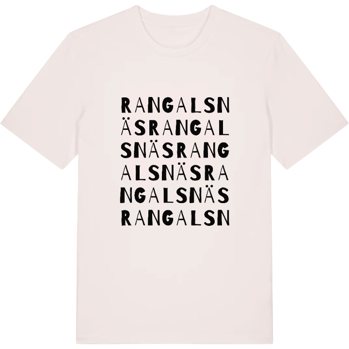 Rangalsnäs ordlek t-shirt – t-shirt från PinShirt