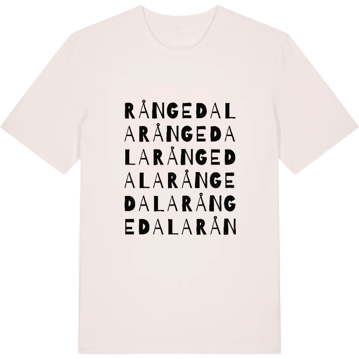 Rångedala ordlek t-shirt – t-shirt från PinShirt