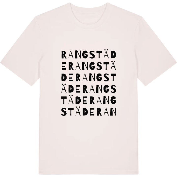 Rangstäde ordlek t-shirt – t-shirt från PinShirt