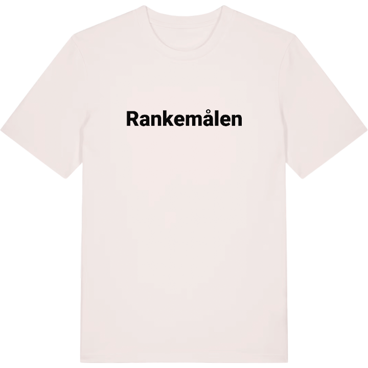 Rankemålen fetstil t-shirt – t-shirt från PinShirt