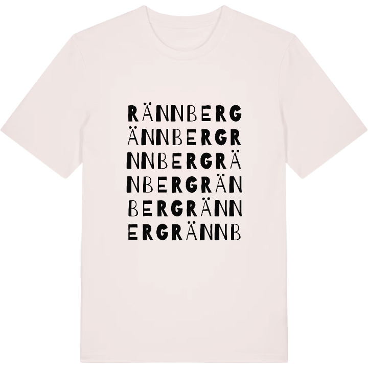 Rännberg ordlek t-shirt – t-shirt från PinShirt