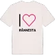 Jag älskar Rånnesta t-shirt stort tryck