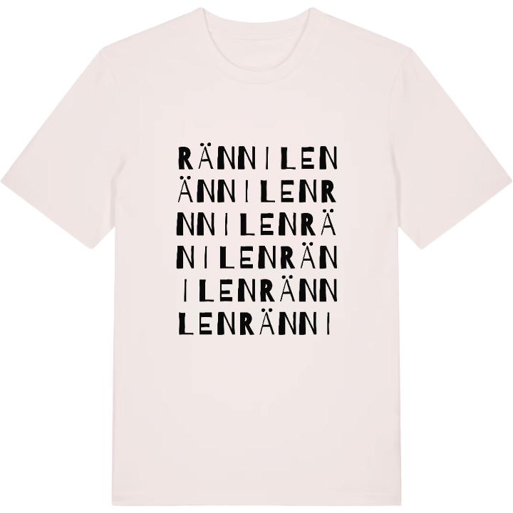 Rännilen ordlek t-shirt – t-shirt från PinShirt