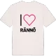 Jag älskar Rännö t-shirt stort tryck