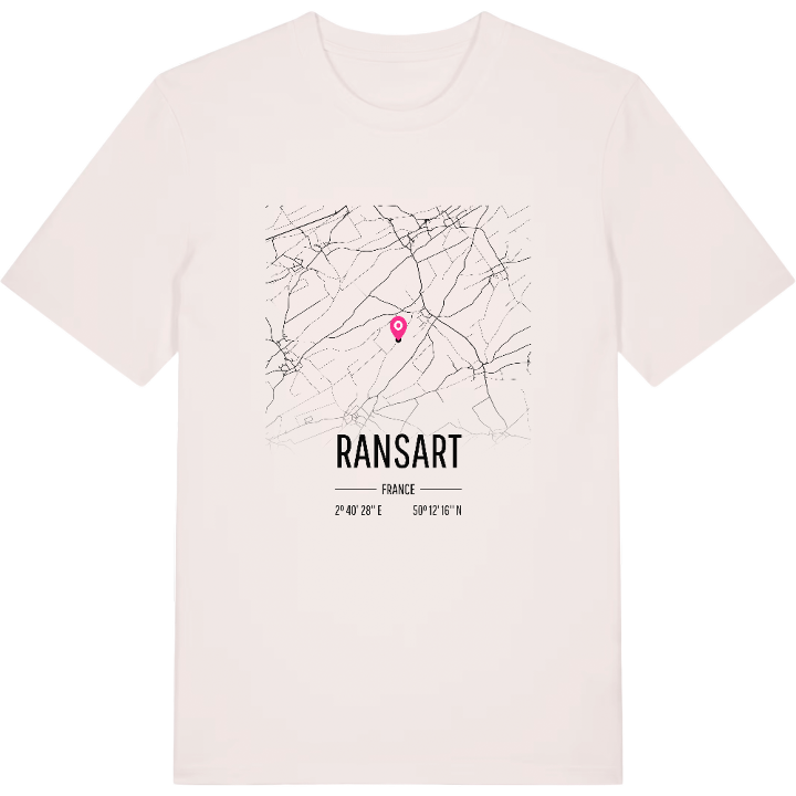 Ransart karta t-shirt – t-shirt från PinShirt