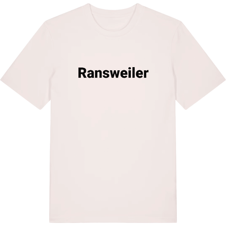 Ransweiler fetstil t-shirt – t-shirt från PinShirt