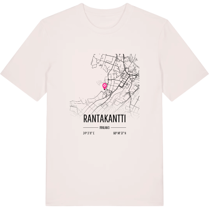 Rantakantti karta t-shirt – t-shirt från PinShirt