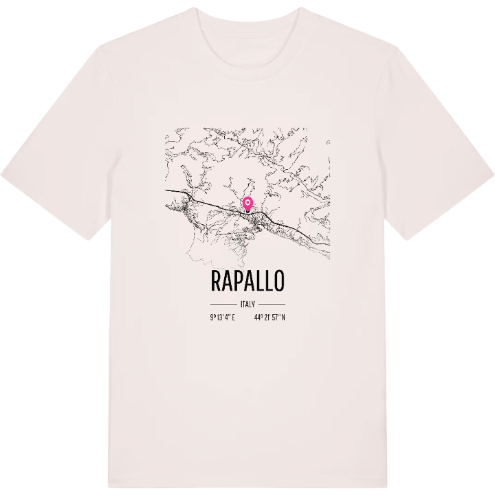 Rapallo karta t-shirt – t-shirt från PinShirt