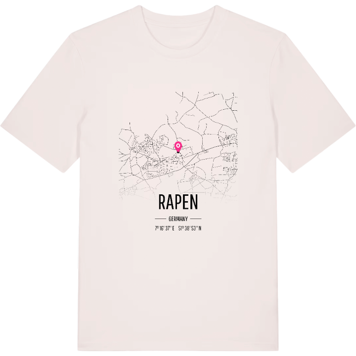 Rapen karta t-shirt – t-shirt från PinShirt