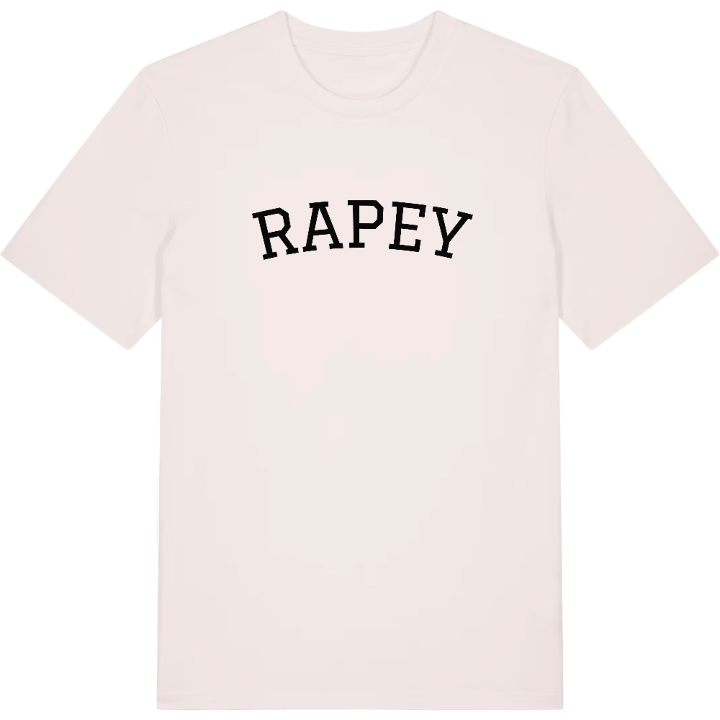 Rapey böjd t-shirt – t-shirt från PinShirt