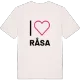 Jag älskar Råsa t-shirt stort tryck