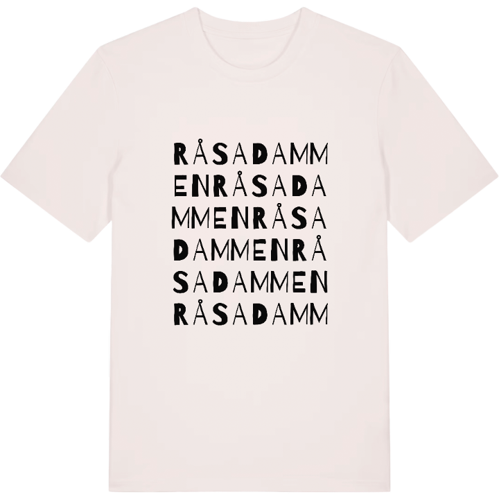 Råsadammen ordlek t-shirt – t-shirt från PinShirt