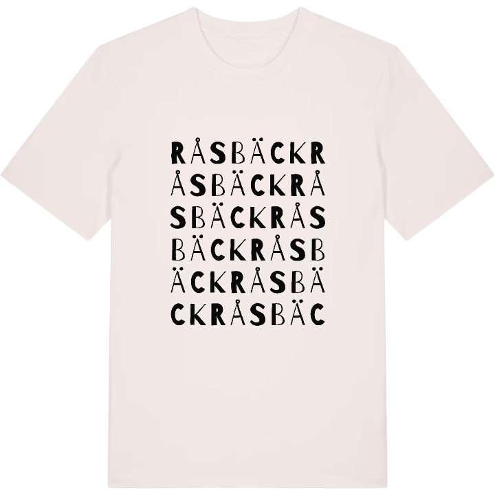 Råsbäck ordlek t-shirt – t-shirt från PinShirt