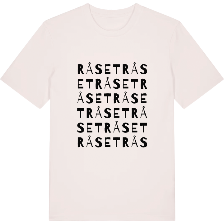Råset ordlek t-shirt – t-shirt från PinShirt