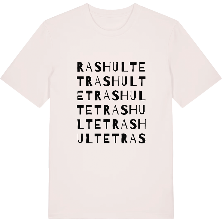 Rashultet ordlek t-shirt – t-shirt från PinShirt