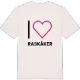 Jag älskar Raskåker t-shirt stort tryck