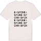 Raspen ordlek t-shirt
