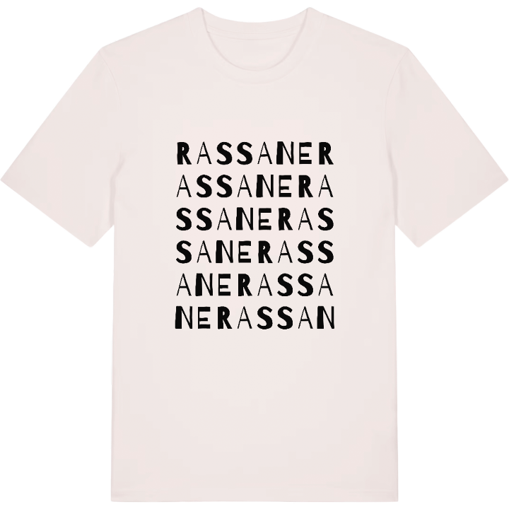 Rassane ordlek t-shirt – t-shirt från PinShirt