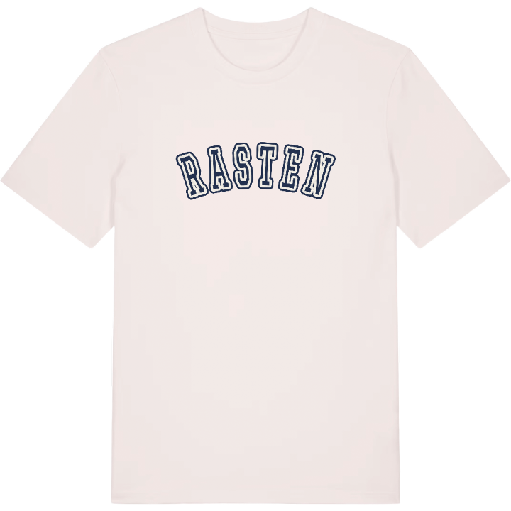 Rasten college t-shirt – t-shirt från PinShirt