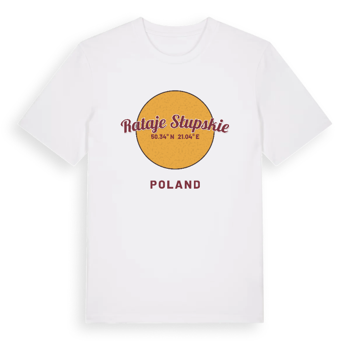 Rataje Słupskie cirkel t-shirt – t-shirt från PinShirt