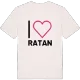 Jag älskar Ratan t-shirt stort tryck