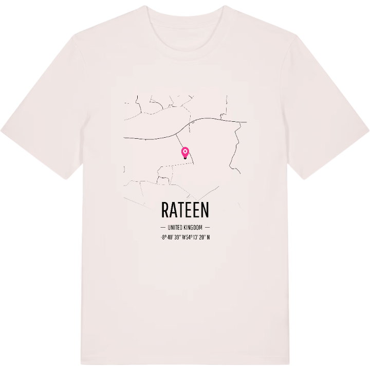 Rateen karta t-shirt – t-shirt från PinShirt
