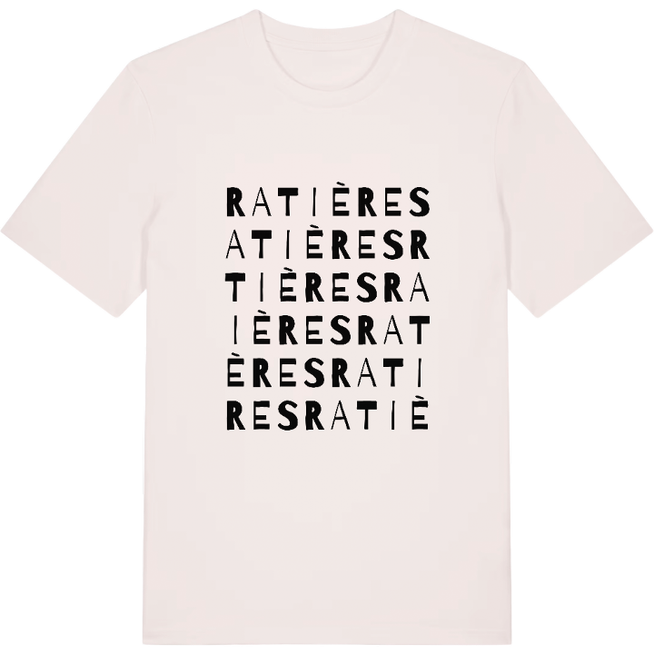 Ratières ordlek t-shirt – t-shirt från PinShirt