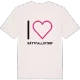 Jag älskar Rättfallstorp t-shirt stort tryck