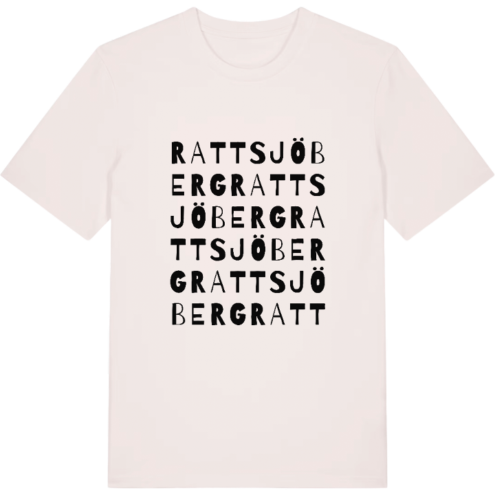 Rattsjöberg ordlek t-shirt – t-shirt från PinShirt