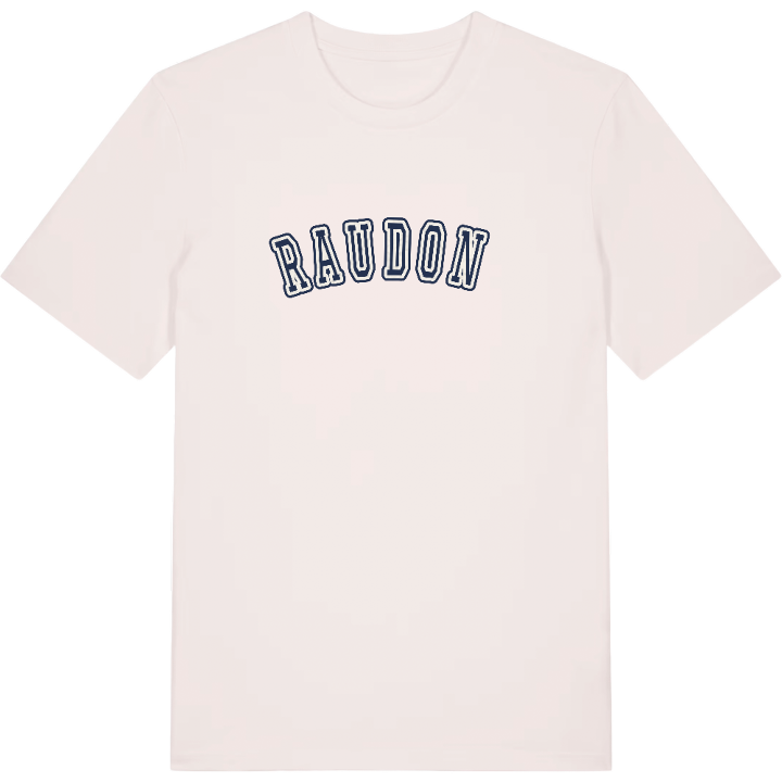 Raudonė college t-shirt – t-shirt från PinShirt