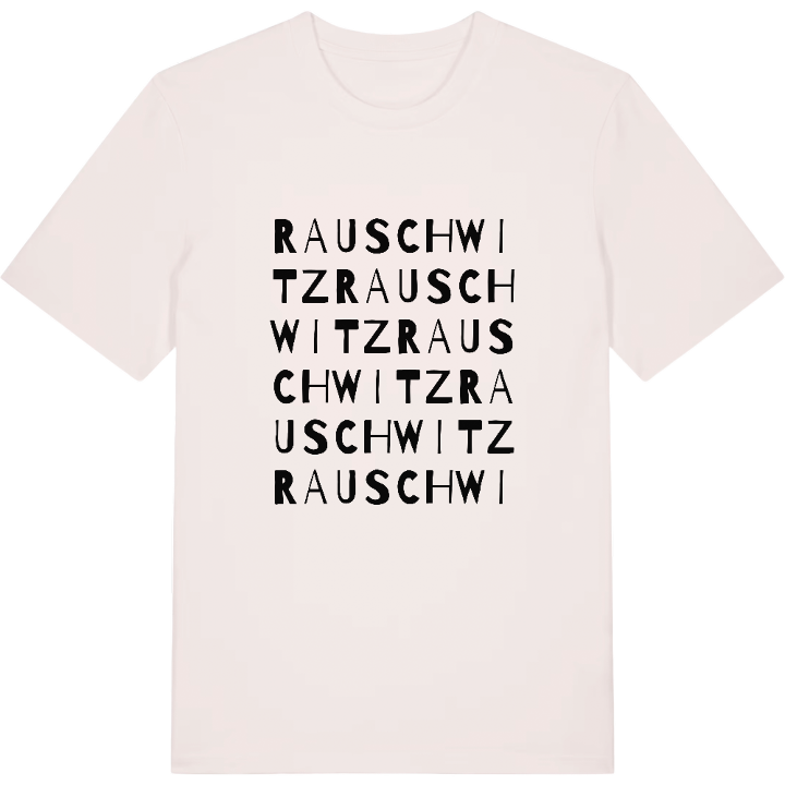 Rauschwitz ordlek t-shirt – t-shirt från PinShirt