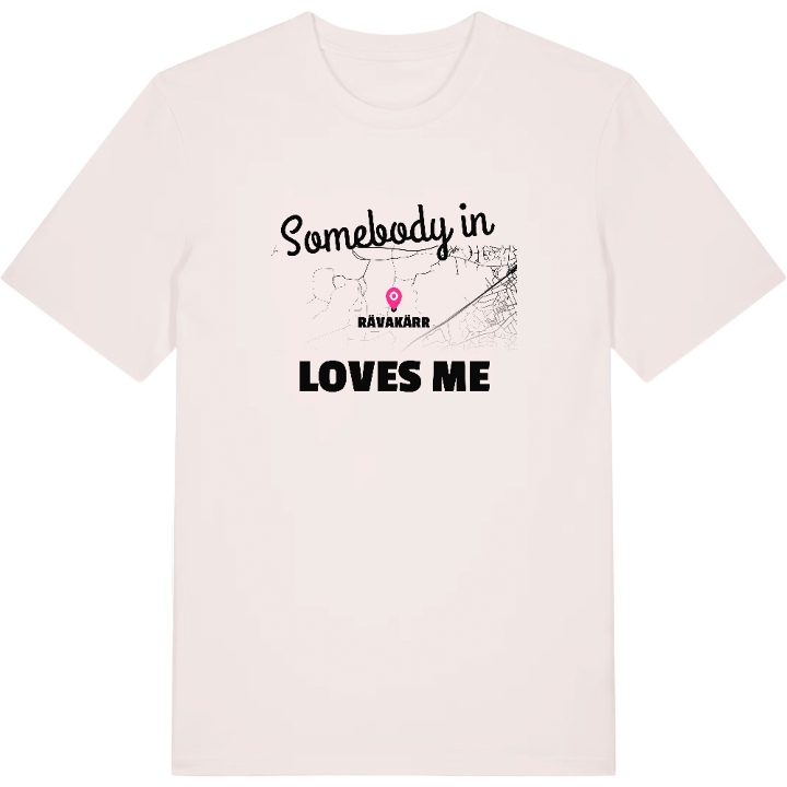 Någon i Rävakärr älskar mig t-shirt – t-shirt från PinShirt