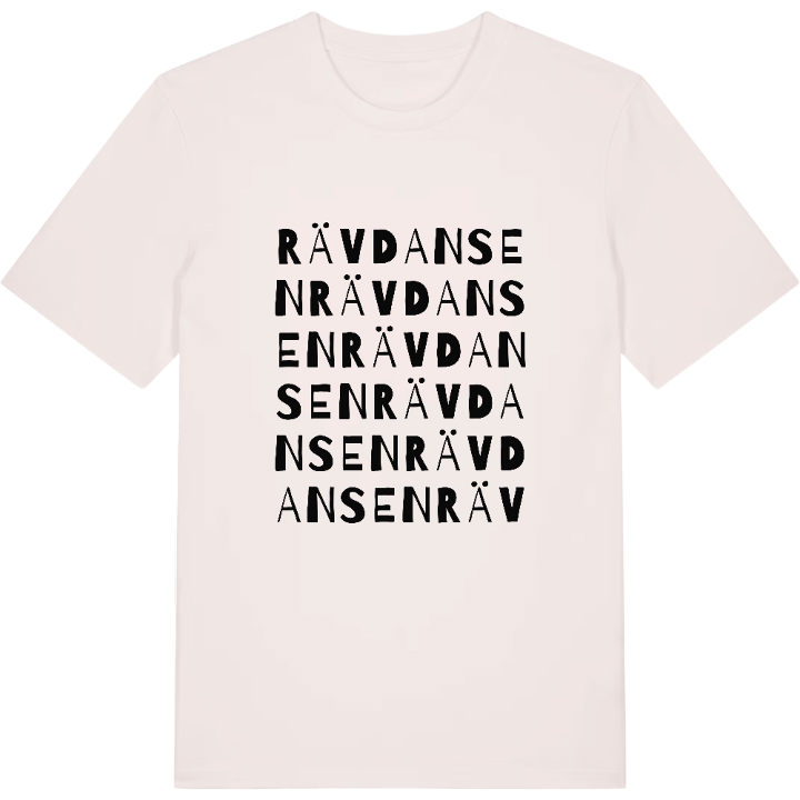 Rävdansen ordlek t-shirt – t-shirt från PinShirt