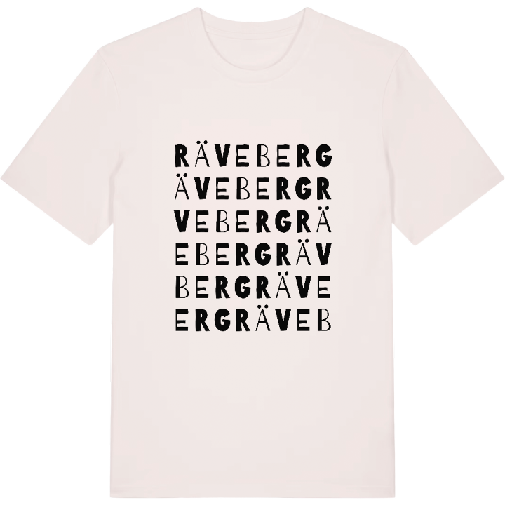 Räveberg ordlek t-shirt – t-shirt från PinShirt