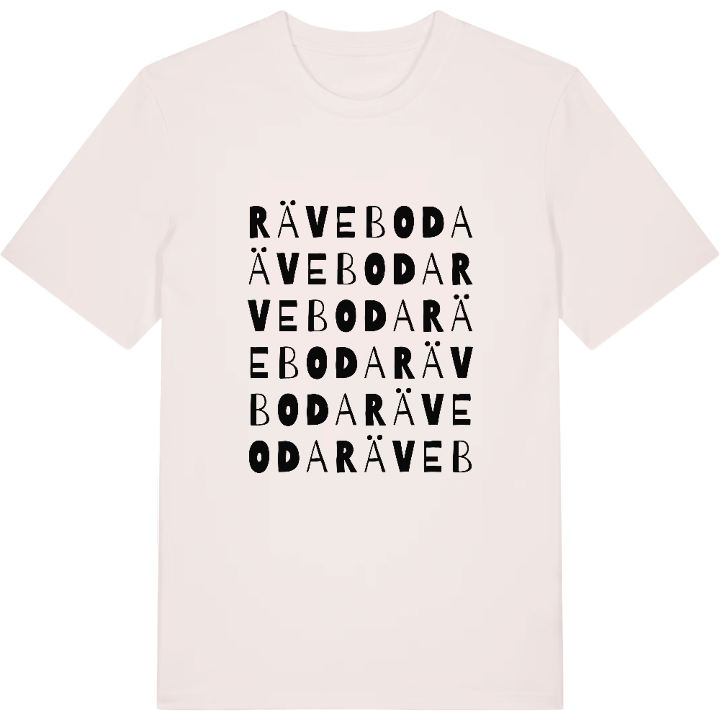 Räveboda ordlek t-shirt – t-shirt från PinShirt