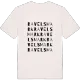 Ravelsmark ordlek t-shirt