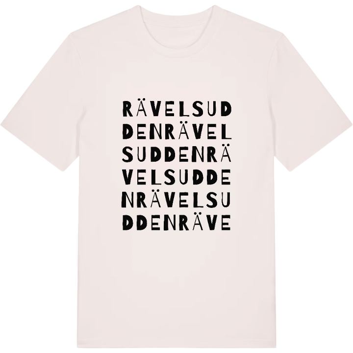 Rävelsudden ordlek t-shirt – t-shirt från PinShirt