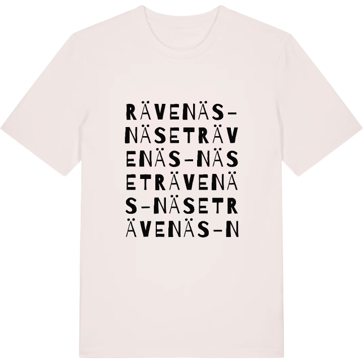 Rävenäs-näset ordlek t-shirt – t-shirt från PinShirt