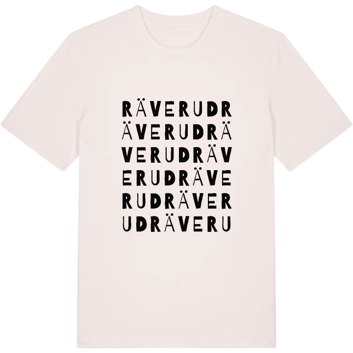 Räverud ordlek t-shirt – t-shirt från PinShirt