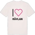 Jag älskar Råvlan t-shirt stort tryck