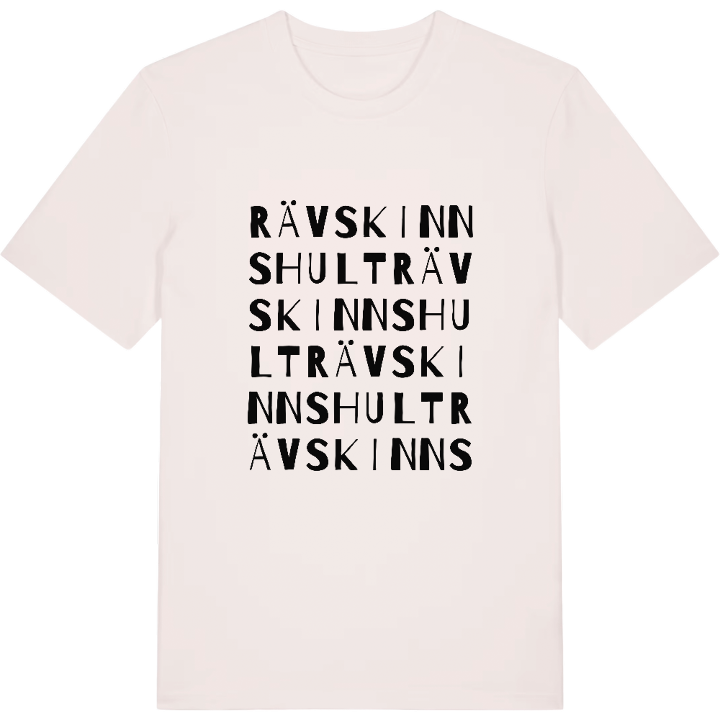 Rävskinnshult ordlek t-shirt – t-shirt från PinShirt