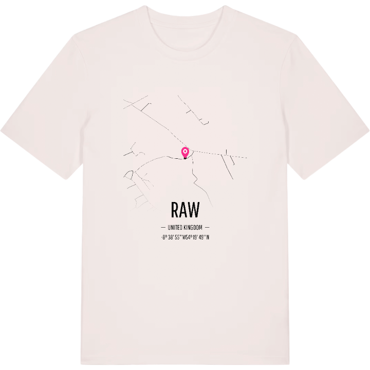 Raw karta t-shirt – t-shirt från PinShirt