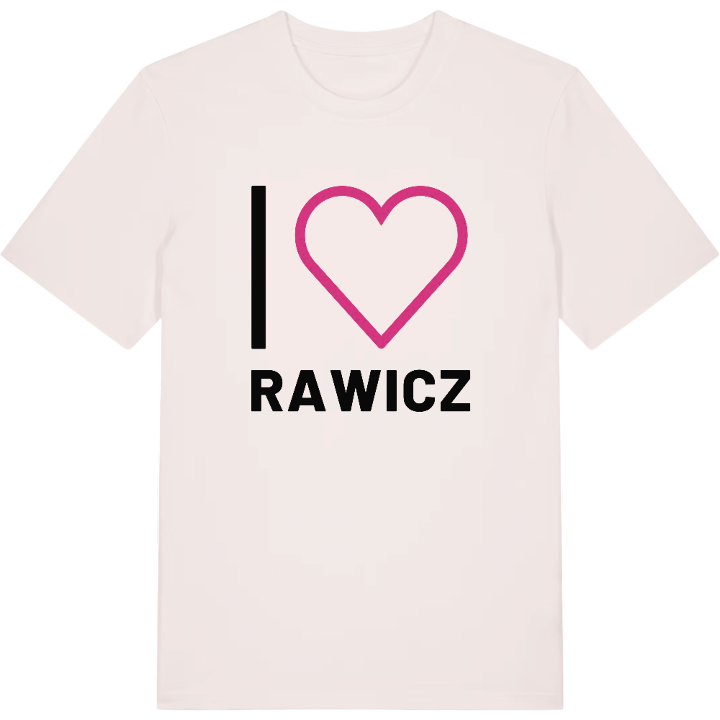 Jag älskar Rawicz t-shirt stort tryck – t-shirt från PinShirt