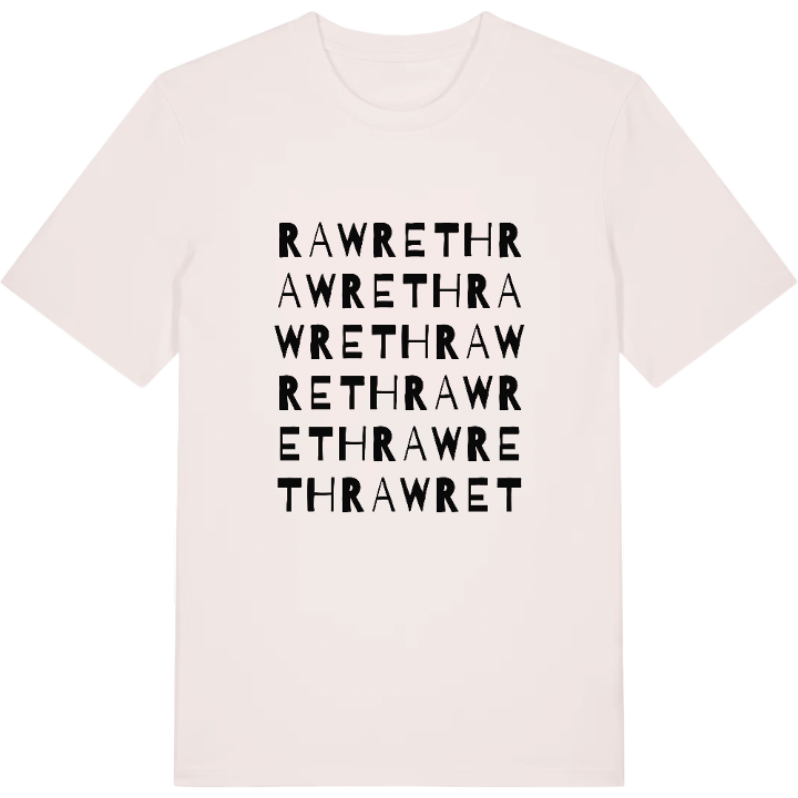 Rawreth ordlek t-shirt – t-shirt från PinShirt
