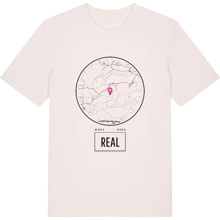 Real t-shirt – t-shirt från PinShirt