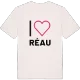 Jag älskar Réau t-shirt stort tryck