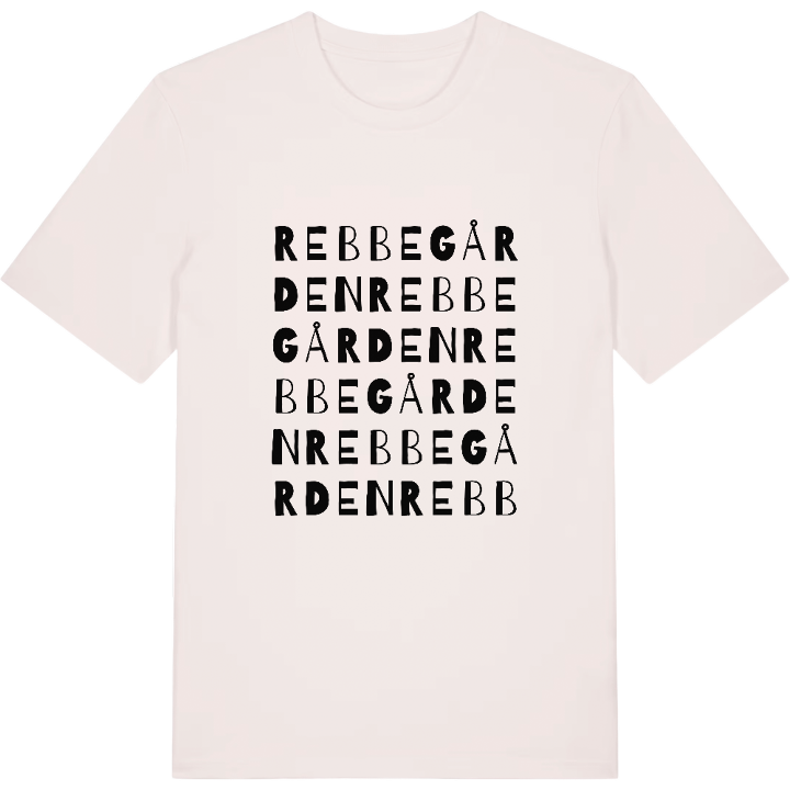 Rebbegården ordlek t-shirt – t-shirt från PinShirt