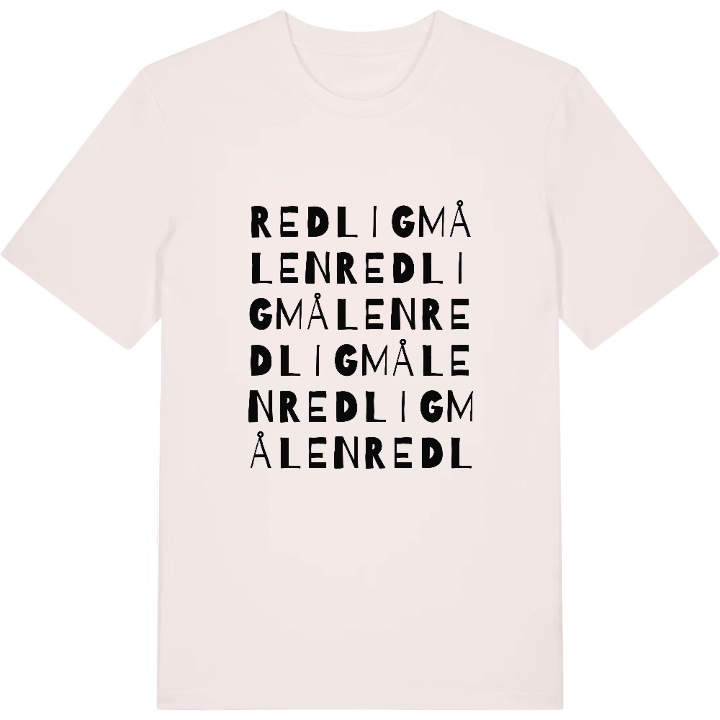 Redligmålen ordlek t-shirt – t-shirt från PinShirt